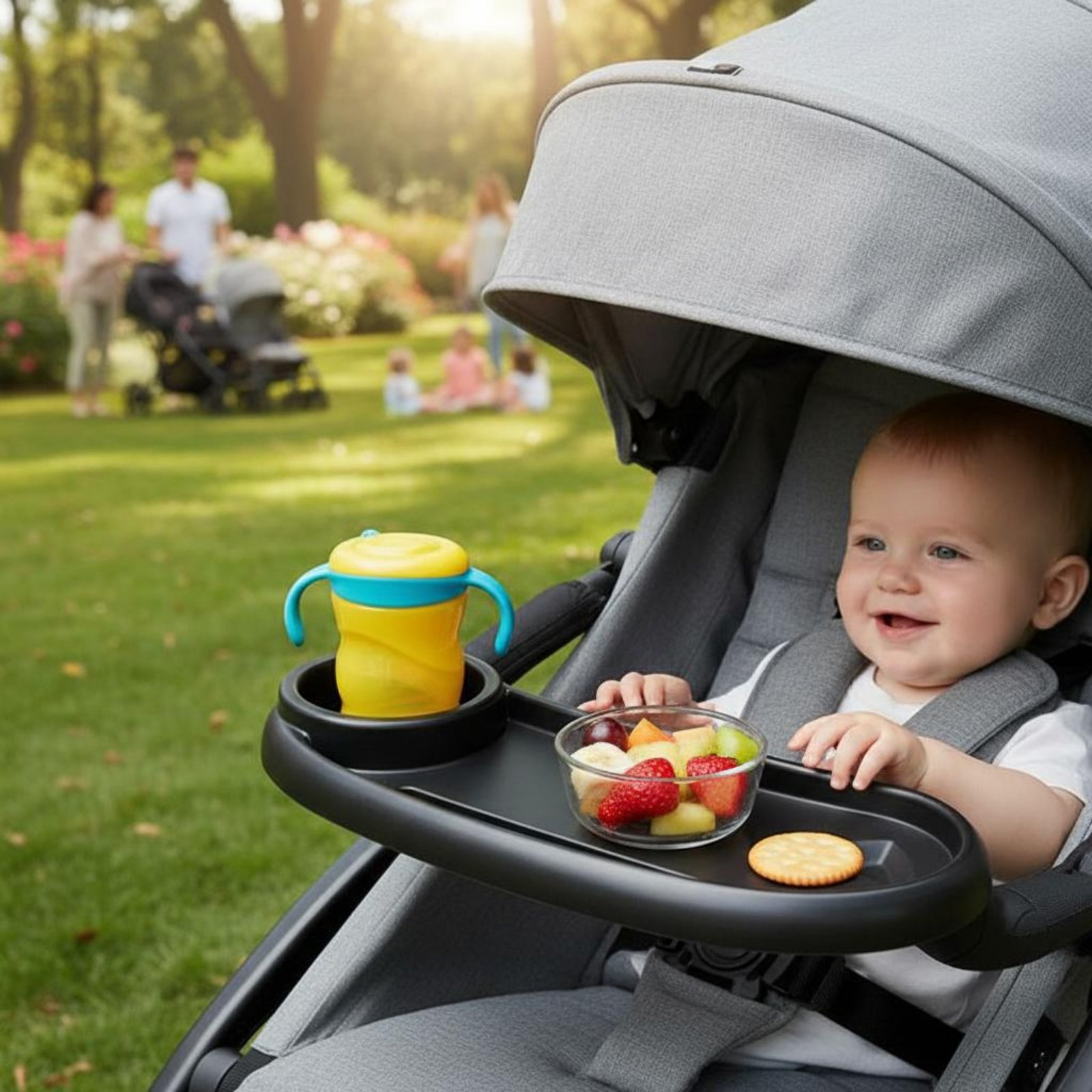 Baby Food Tray - Baby Pram Food Tray Material Universal