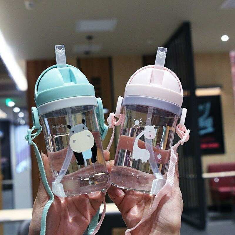 Snack Cup Toddler - 350ml Kids Drinking Cup Feeding Bottle