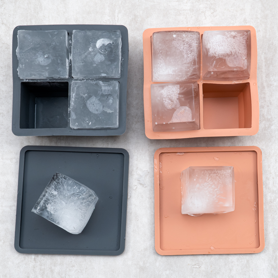 Baby Food Tray - Food Grade Soft Silicone Square Ice