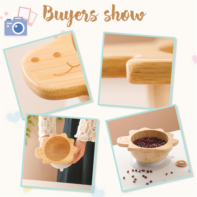 Baby Wooden Tableware Set Dino - Baby Food Tray 评论和价格