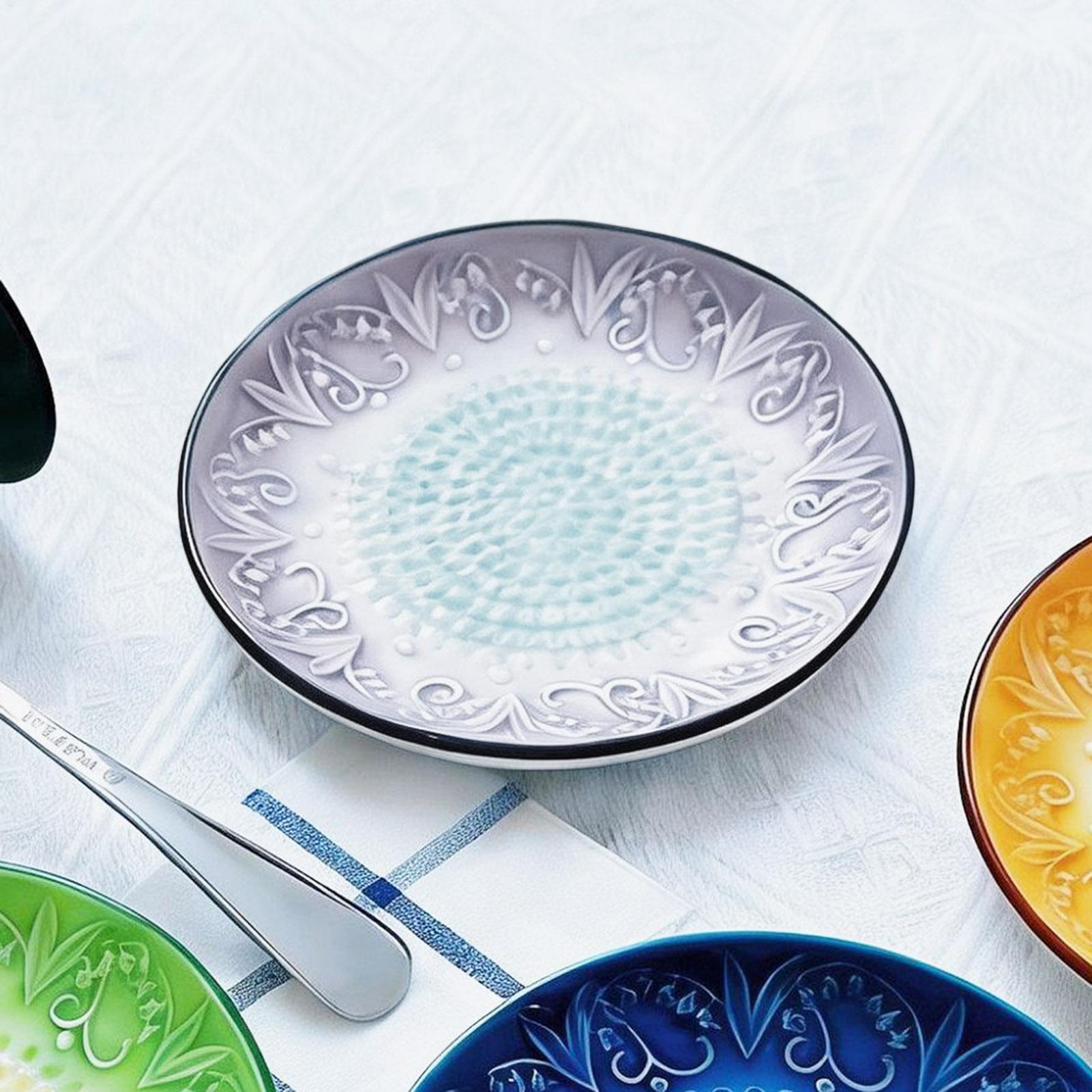 Garlic Grater Plate Ceramic Ha - Baby Food Grater 评论和价格