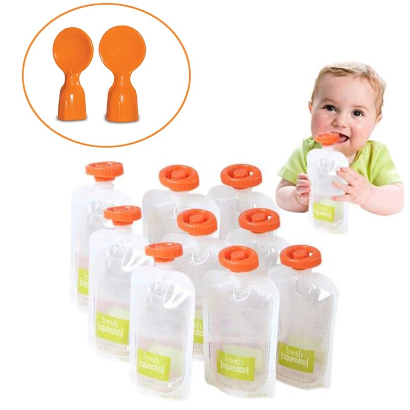 50Pcs Baby Food Storage Bag Ma - Baby Food Nan 评论和价格