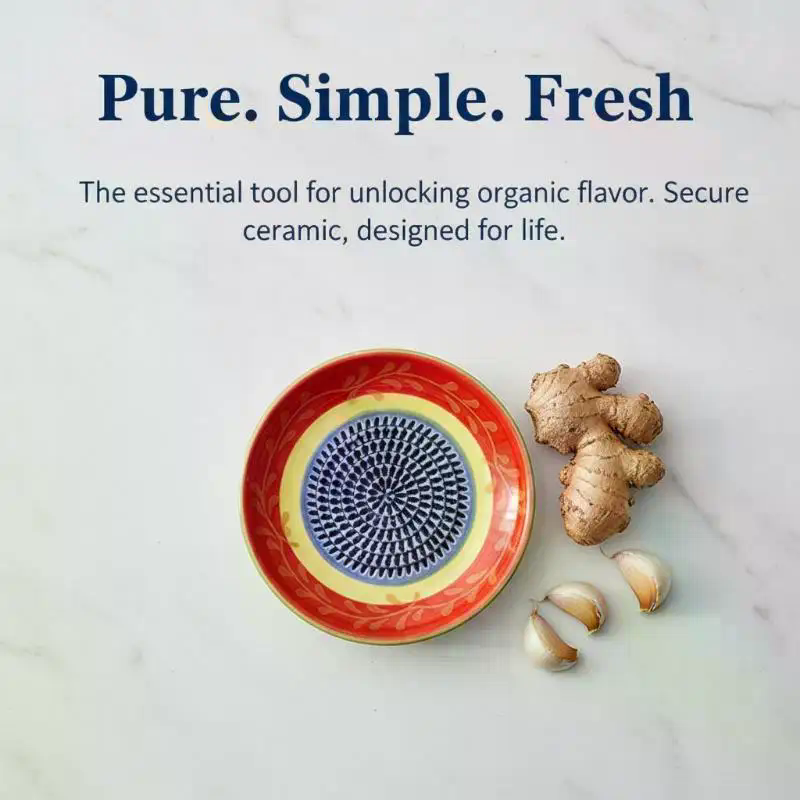2-in-1 Ceramic Ginger Grater R - Baby Food Grater 评论和价格