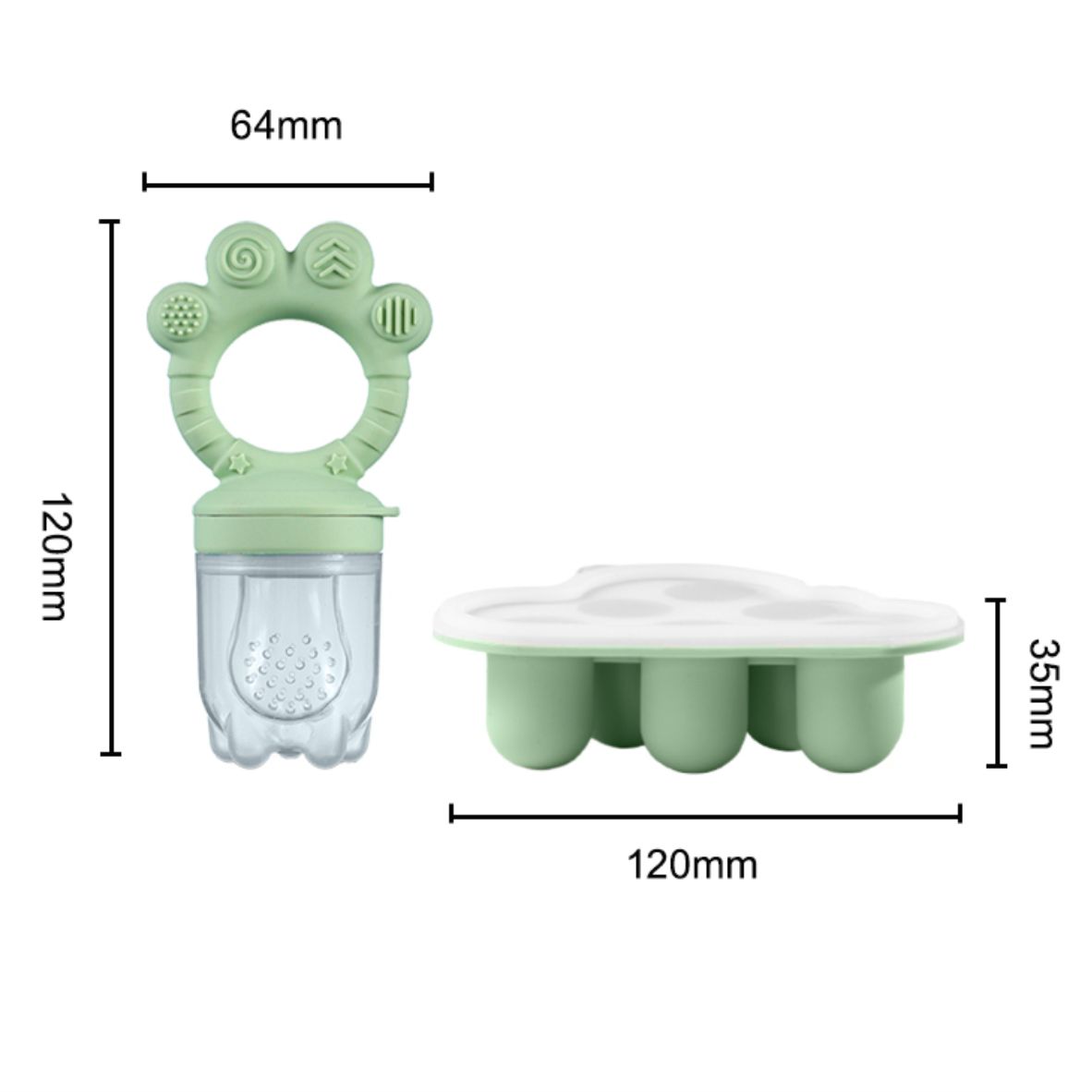 Baby Fruit Food Feeder & Freez - Baby Food For 1 Year Old 评论和价格