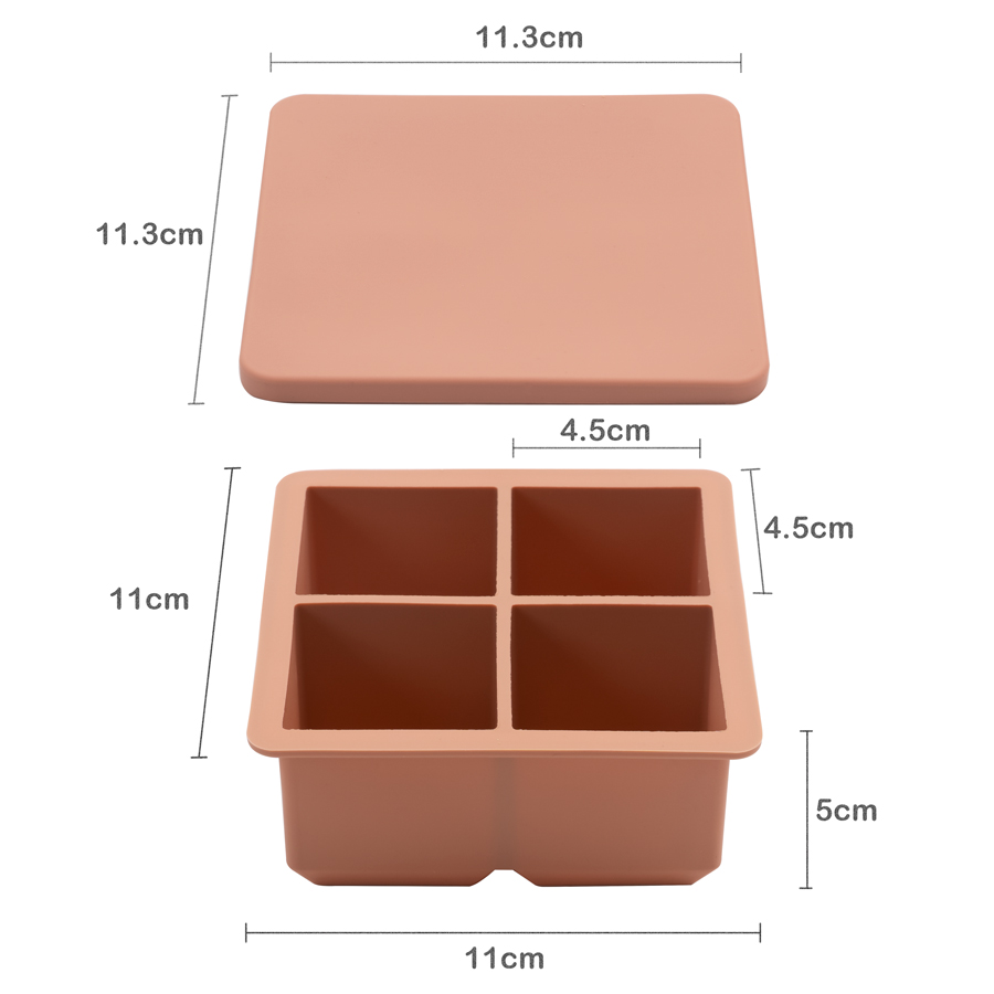 Food Grade Soft Silicone Squar - Baby Food Tray 评论和价格