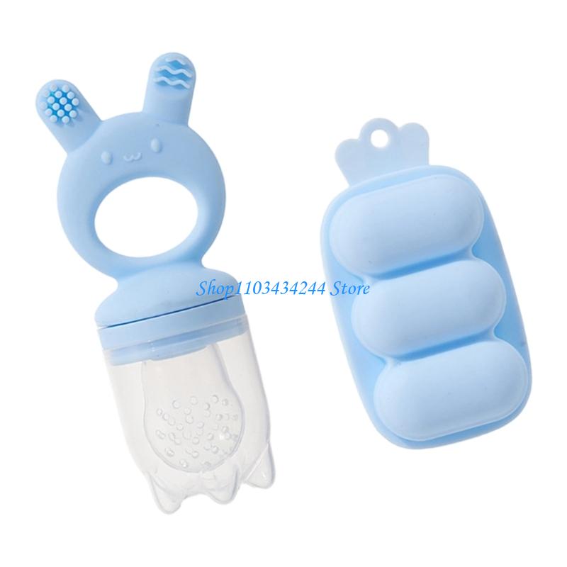 Silicone Baby Teether Feeder w - Baby Food Tray 评论和价格