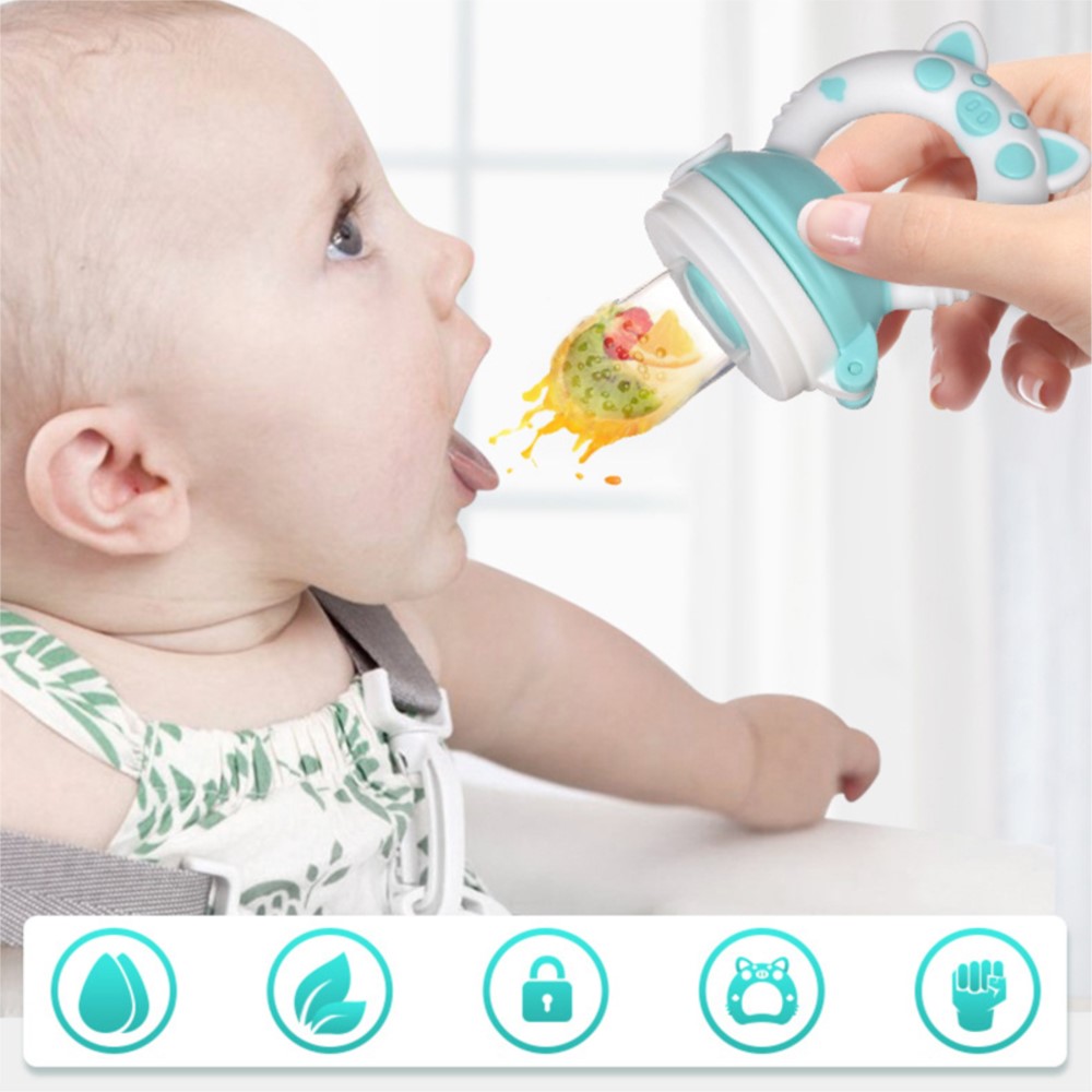 Silicone Fresh Food Nibbler Ba - Baby Food Zone 评论和价格