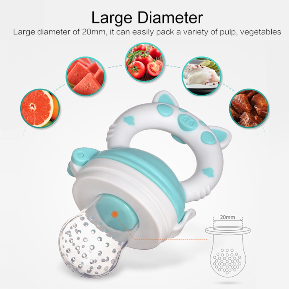 Silicone Fresh Food Nibbler Ba - Baby Food Zone 评论和价格
