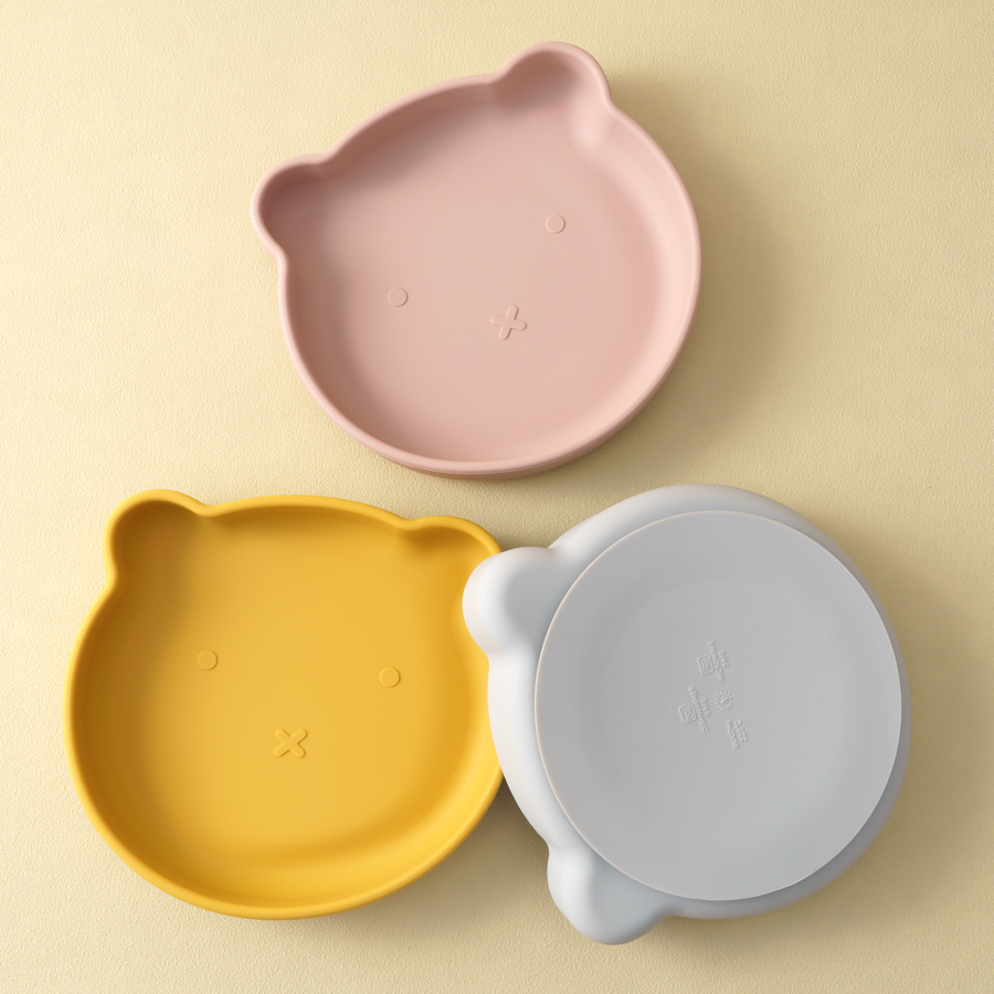 1PC Silicone Baby Dishes Sucti - Baby Food Tray 评论和价格