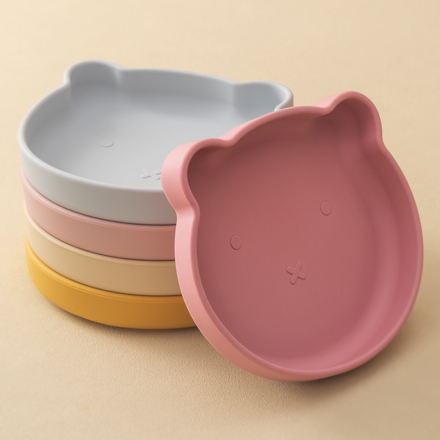 1PC Silicone Baby Dishes Sucti - Baby Food Tray 评论和价格
