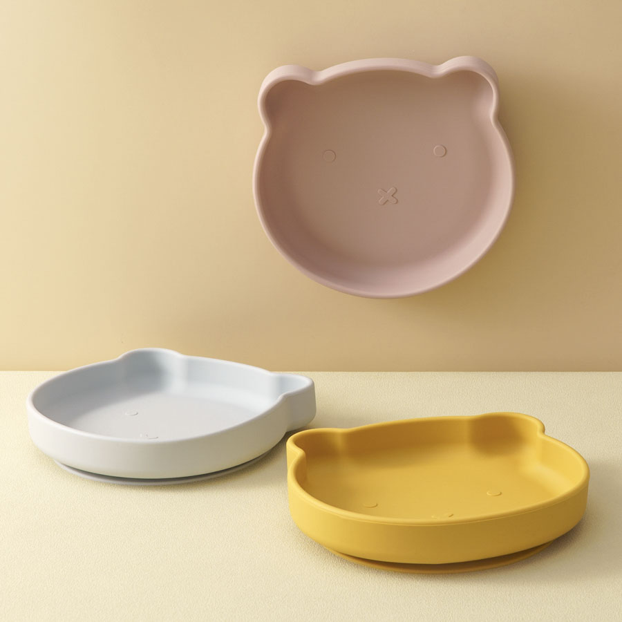1PC Silicone Baby Dishes Sucti - Baby Food Tray 评论和价格