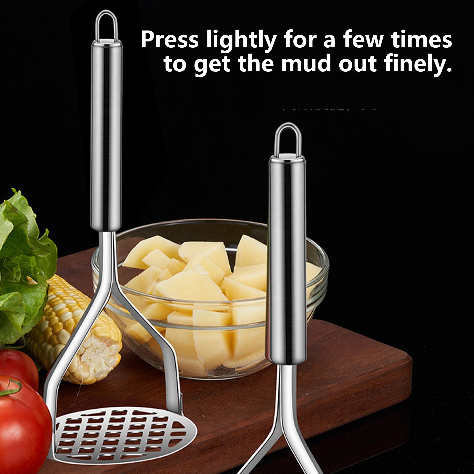 Stainless Steel Potato Masher  - Baby Food Grater 评论和价格