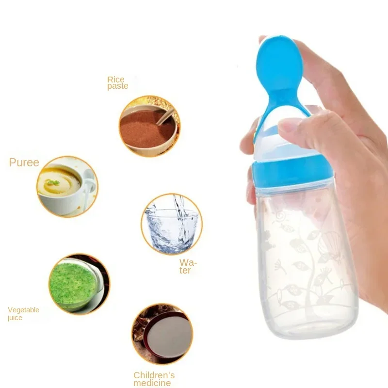 Safe Baby Feeding Bottle Spoon - Baby Food Zone 评论和价格