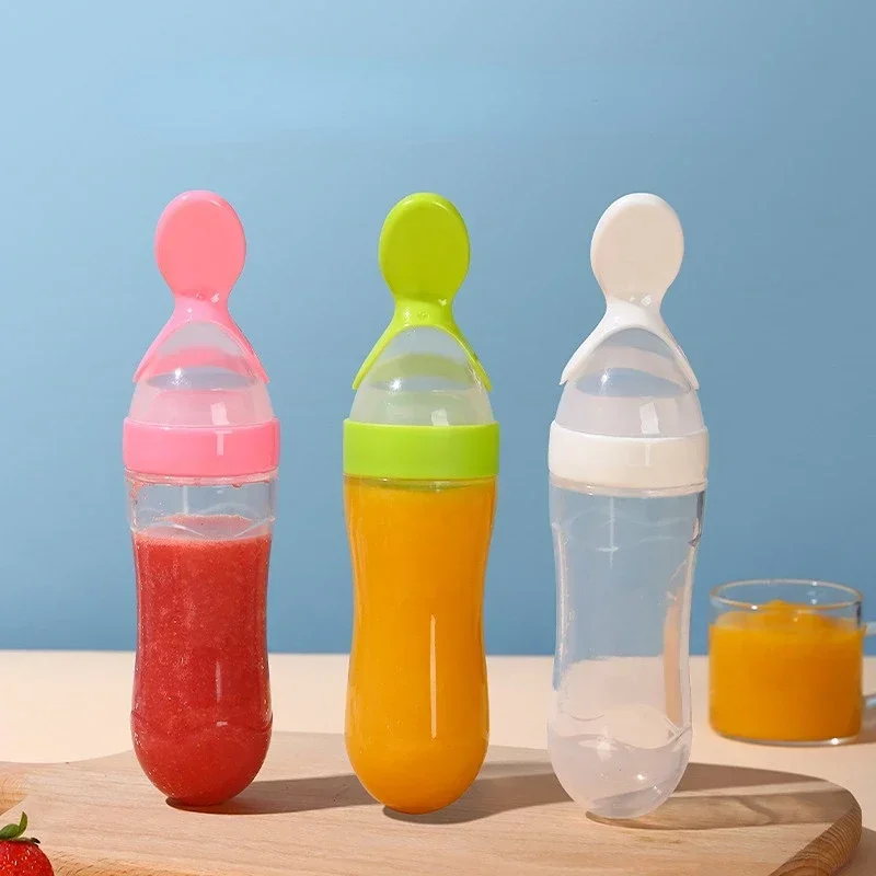 Safe Baby Feeding Bottle Spoon - Baby Food Zone 评论和价格