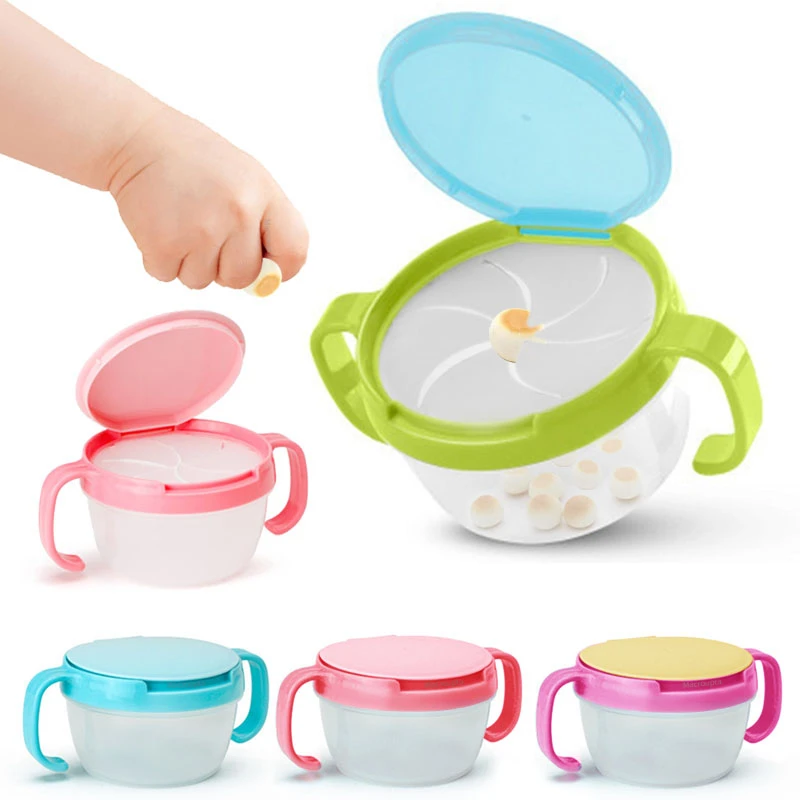 Baby Feeding Bowl Double Handl - Snack Cup Toddler 评论和价格
