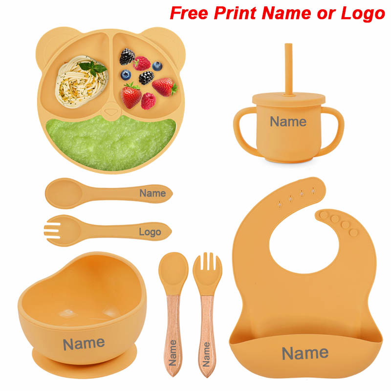Feeding Set Silicone For Baby  - Baby Food Tray 评论和价格